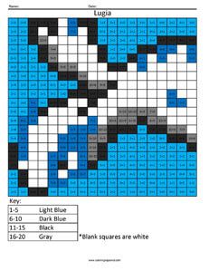 3 Free Pokemon Color By Number Printable Worksheets Pokemon Coloring Pages Color By Number Printable Pokemon Coloring