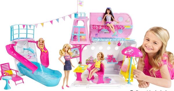 Buy Barbie Sisters Cruise Ship Dolls Amazon Com Free Delivery Possible On Eligible Purchases