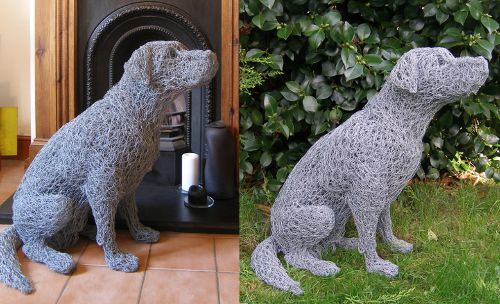 Hand Made Original Wire Animal Sculptures from Africa
