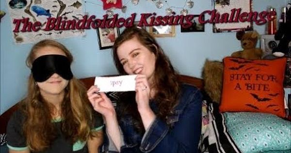 Katiesmakeupblog The Blindfolded Kissing Challenge With Grace