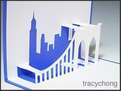 Untitled Pop Up Cards Paper City Paper Art Craft