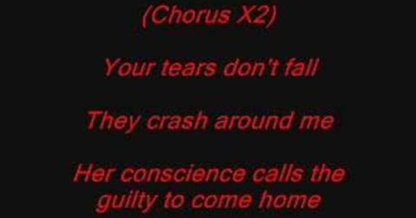 Bullet For My Valentine Tears Dont Fall With Lyrics Bullet For My Valentine My Valentine Lyrics Music Is My Escape