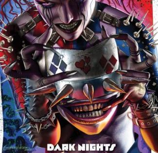BATMAN DARK NIGHTS METAL #6 ART PRINT SIGNED BY ARTIST GREG CAPULLO 11/"x17/"