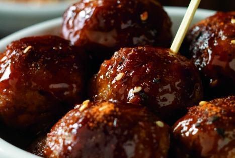 Korean BBQ Meatballs | Recipe | Korean bbq meatballs, Food Korean BBQ Meatballs | Recipe | Korean bbq meatballs, Food
