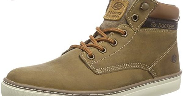 Dockers By Gerli 33ec010 400420 Sneakers Hautes Homme Marron Stone 420 45 Eu Chaussures Dockers By Gerli Partner Link Sneakers Chaussure Sac