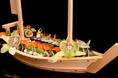 Sushi Boat Find Out What The Different Materials And Styles Are Sushi Boat Sushi Serving Food