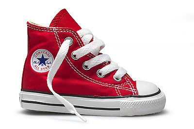 Converse Chuck Taylor All Star Hi White Infant Toddler Boy Girl Size 2-10