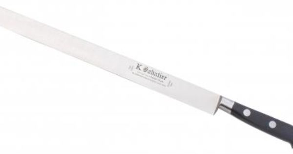 Couteau Jambon 30 Cm Gamme Authentique Sabatier K Couteau De Cuisine Couteau La Forge