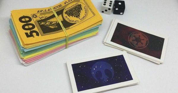 MONOPOLY STAR WARS "ORIGINAL" REPLACEMENT GAME PARTS TOKENS MONEY + BOARD MONOPOLY STAR WARS "ORIGINAL" REPLACEMENT GAME PARTS TOKENS MONEY + BOARD