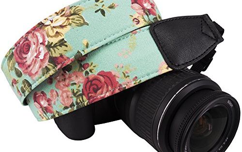Mimi Green Birdie Scarf DSLR Camera Strap Mimi Green Birdie Scarf DSLR Camera Strap
