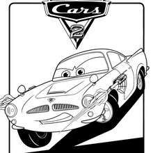 Dibujo De Cars 2 Para Colorear Dibujos Para Colorear Y Pintar