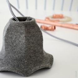 With An Old Woolsweater And Your Grandmas Lampshade You Can Easy