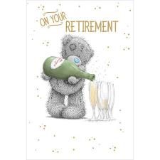 ME TO YOU ON YOUR RETIREMENT CARD TATTY TEDDY BEAR NEW
