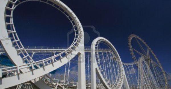 Roller Coaster And Ferris Wheel Stock Photo Roller Coaster Ferris Wheel Ferris Roller Coaster And Ferris Wheel Stock Photo Roller Coaster Ferris Wheel Ferris
