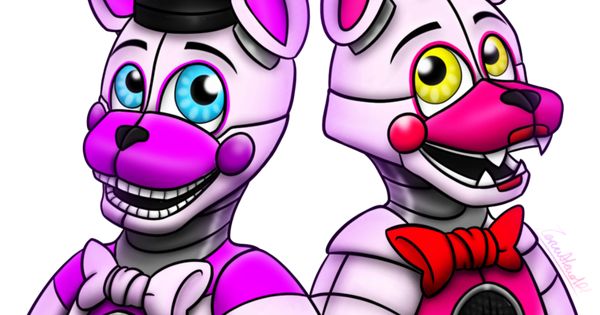 Foxy Minion Coloring Pages Funtime Freddy Foxy Fnaf Sister Location By Zoruathewolf1 Deviantart Com On Funtime Foxy Foxy Fnaf