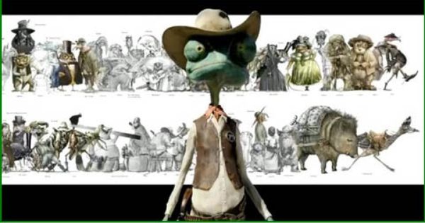 Rango Movie Character Pelicula Rango Animacion Peliculas