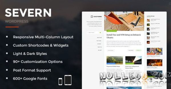 Severn V3 1 0 Responsive Wordpress Blog Theme Nulledd Blog Themes Wordpress Wordpress Blog Themes Free Blog Themes