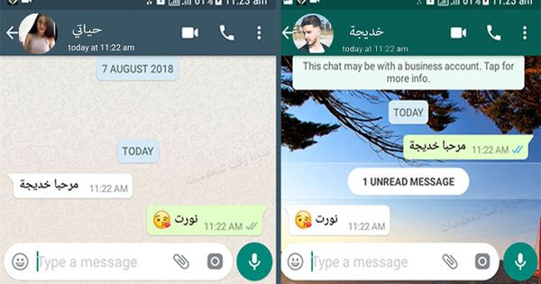 مدونة رافت للمعلوميات مراقبة واتساب أي شخص عن طريق رقم الهاتف 0776729669 Messages Business Account Info