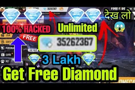 Unlimited Diamond Get Free Diamonds In Free Fire Free Diamonds Trick 2020 Garena Freefire Hack Freefiredi Diamond Free Episode Free Gems Diamonds Online