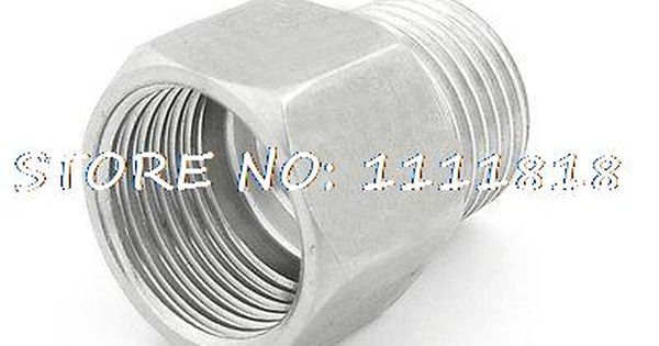 Elbow Connector DN8 1//4/" Male x 6MM OD Compression Double Ferrule Pipe Fitting