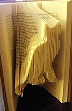 Altered Book Wikipedia The Free Encyclopedia Altered Books Altered Book Art Book Origami
