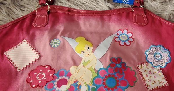 Disney Bags Nwt Y2k Tinkerbell Bag Tote Color Pink Size Os