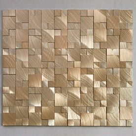Soli Aluminum Mosaic Tiles Stone Tile Wall Soli Aluminum Mosaic Tiles