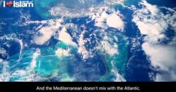 مرج البحرين يلتقيان The Two Seas Meeting Youtube Islam World