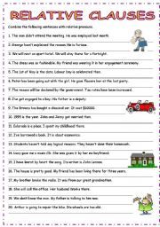Adjective Clauses With Object Relative Pronouns Exercises – Online degrees
