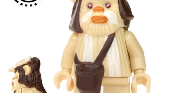 Minifig Head Alien with Green Hair Copper Eyepiece and Headset LEGO
