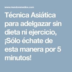 Como bajar de peso sin ejercicio ni dietas
