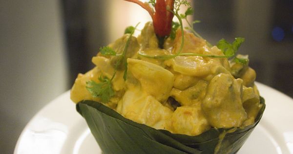 Vegetarian Amok Curry Vegan Restaurants Cambodian Food