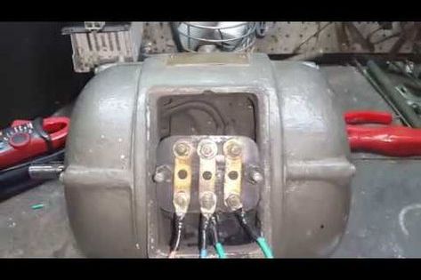 Como Hacer Funcionar Un Motor Trifasico Como Monofasico Youtube Electricidad Y Electronica Motor De Lavadora Motor Trifasico