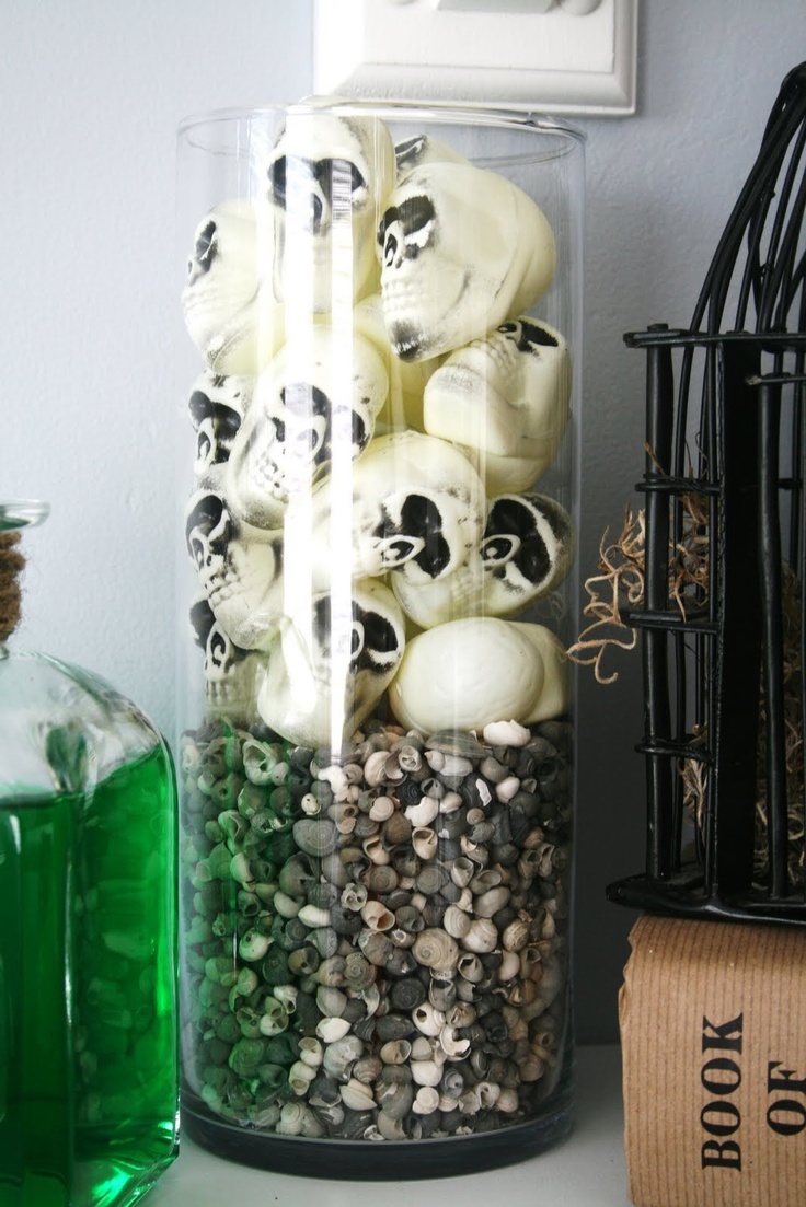 halloween decorating ideas tiny spiral shells look a bit like teeth