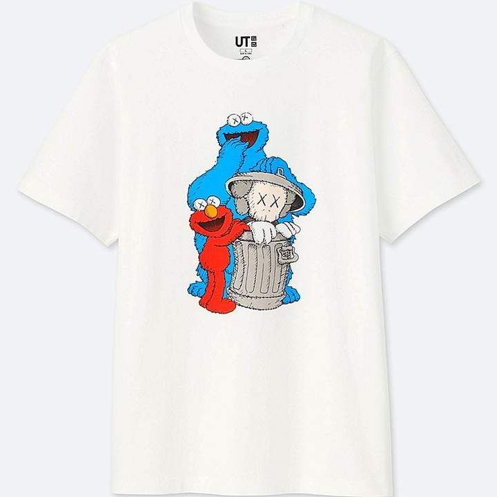 KAWS x Uniqlo Flayed BFF Companion T Shirt Summer 2019 Us Size Limited Tee