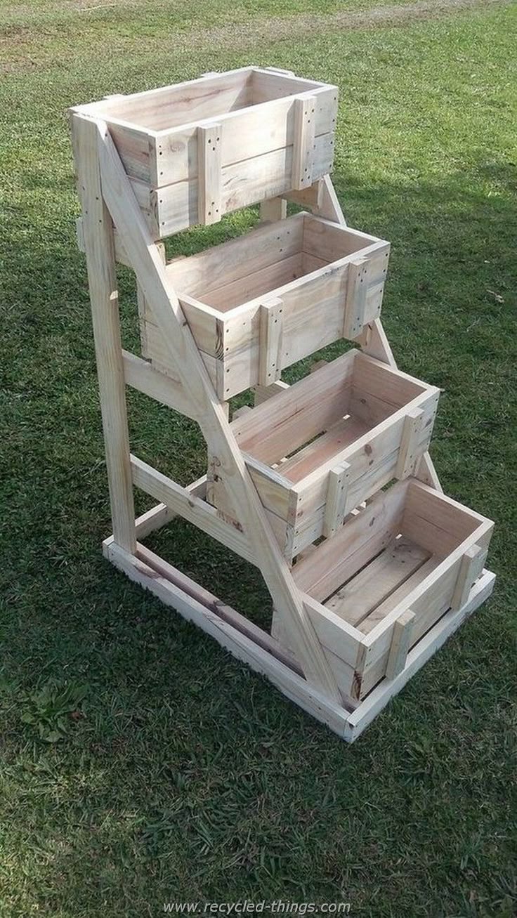 Pallet Crates Planter More