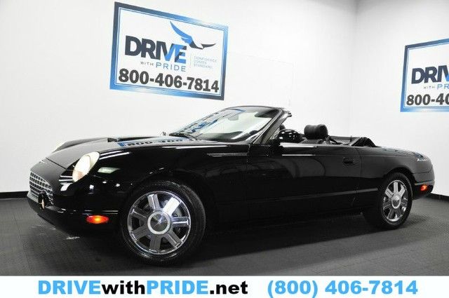 2005 Ford Thunderbird PREMIUM V8, LEATHER, SOFT TOP, 17” CHROME WHEELS