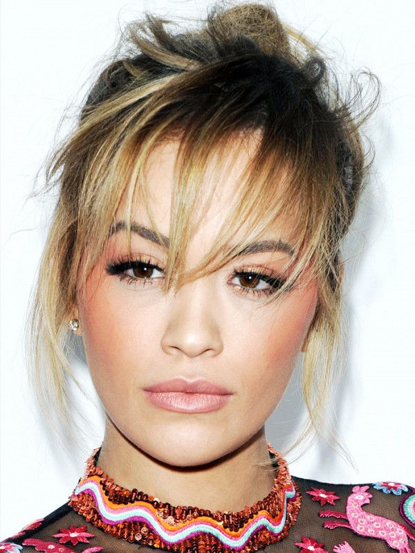 The 25 Best Round Face Bangs Ideas On Pinterest Long Hair 18 Hairstyles Round Faces Can Totally Pull Off