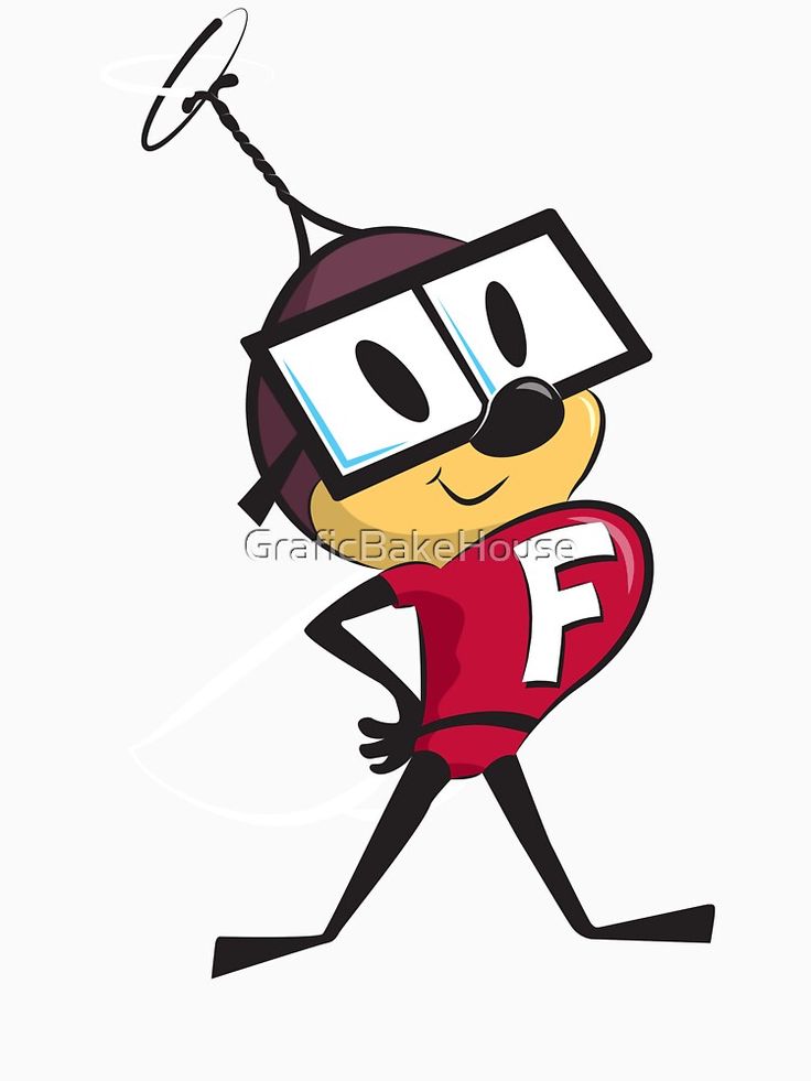 ‘Fearless Fly’ by GraficBakeHouse | Cartoon character pictures, Classic