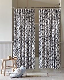14 Best Almond Bathroom Images On Pinterest Two Shower Curtains Instead Of One