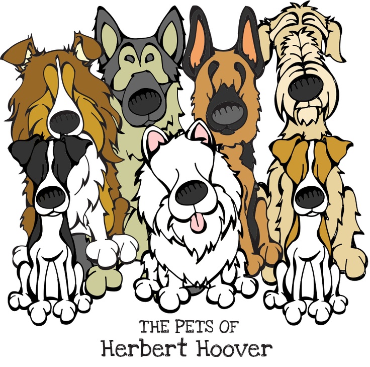 Download Presidential Pets of the Day: Herbert Hoover (1929-1933) | Pets, Dog signs, Dog crafts