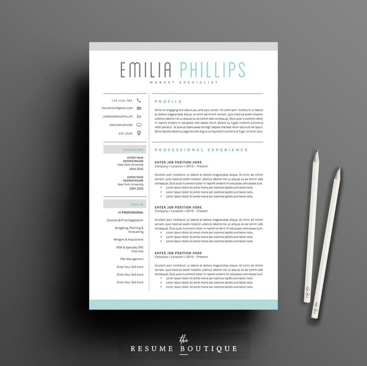 Here are 50 innovative, creative Word resume templates that can be customized with a variety of fonts, colors, and formatting changes.