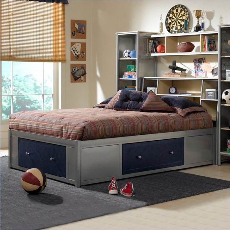 18 Best Beds With Bookcase Headboards Images On Pinterest Hillsdale Furniture Universal Youth Storage Platform Bed with Bookcase Headboard - 18 Best Beds With Bookcase Headboards Images On Pinterest