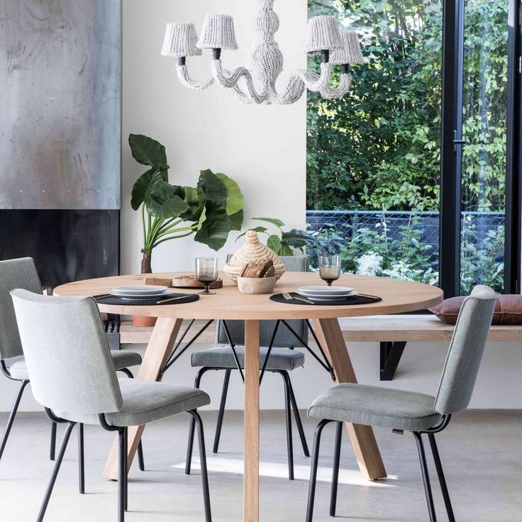 Eettafel Ray - Eettafels - Loods 5 | Eettafel, Ronde ...
