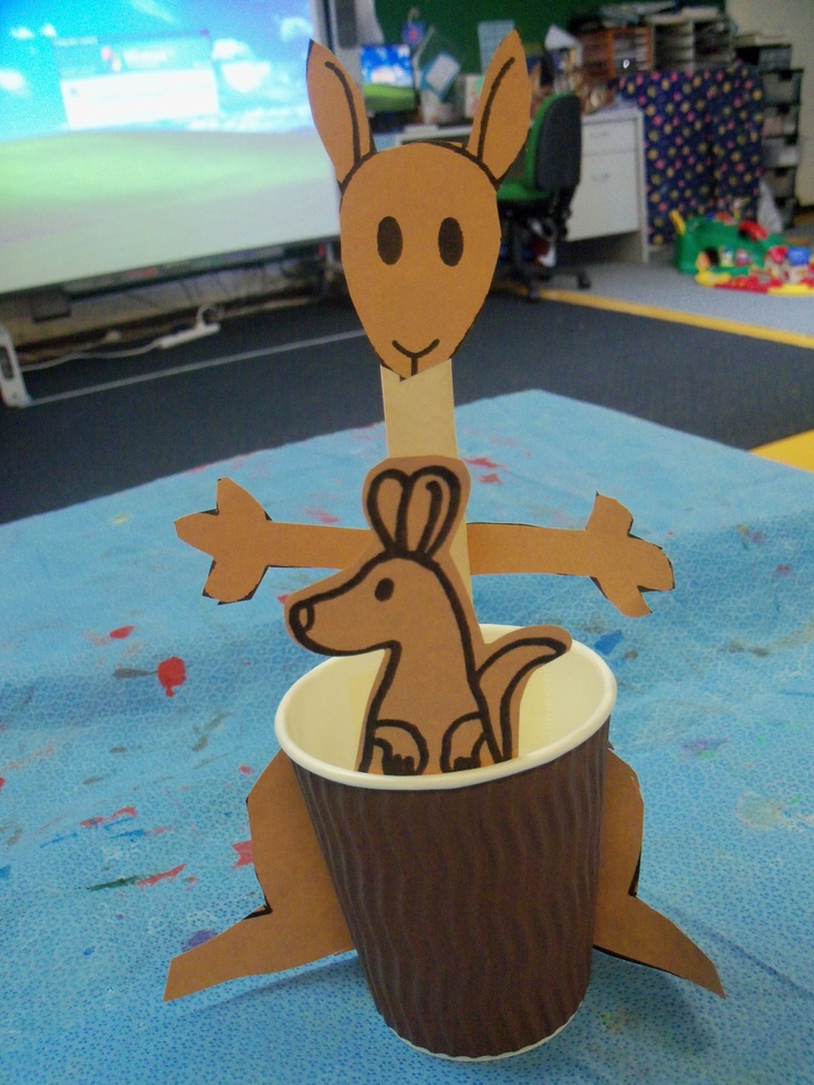 Animal Crafts For Toddlers Kangaroo Animal Crafts For Toddlers Kangaroo
