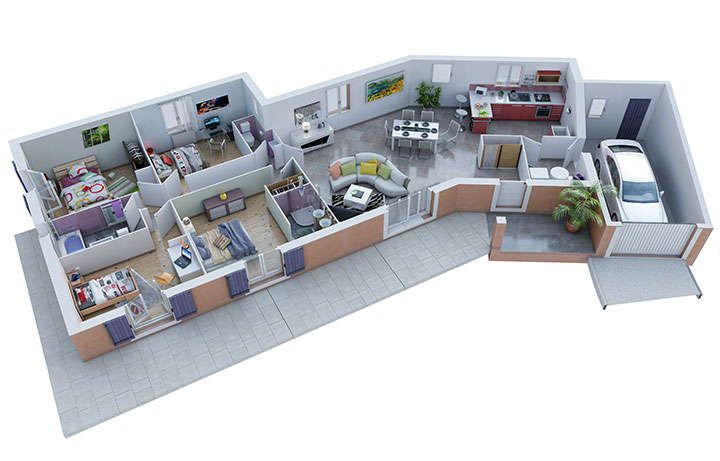 pu003eAvec un salon de plus de 30 m² et quatre pièces aménageables en - logiciel gratuit pour construire sa maison en 3d pu003eAvec un salon de plus de 30 m² et quatre pièces aménageables en - logiciel gratuit pour construire sa maison en 3d