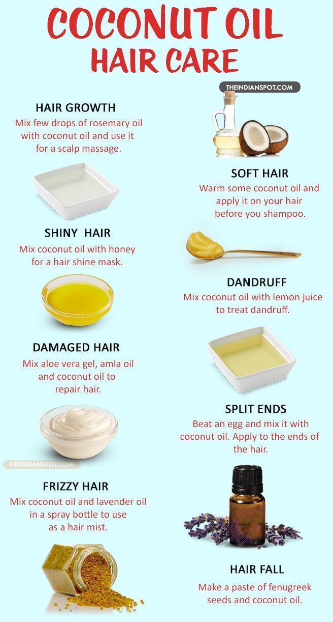 10 Maneras Asombrosas De Usar El Aceite De Coco Para Un Cabello Y