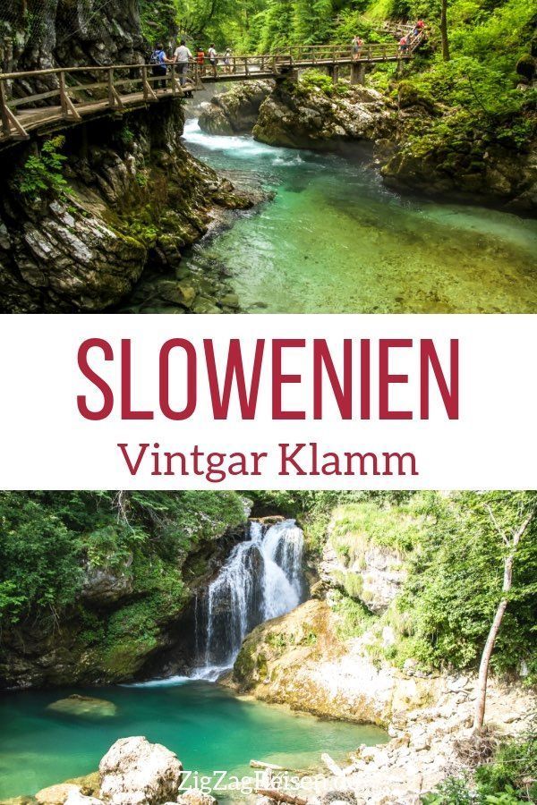 Slowenien Urlaub – Reiseführer für Wanderung Vintgar Klamm mit Fotos und Tip...