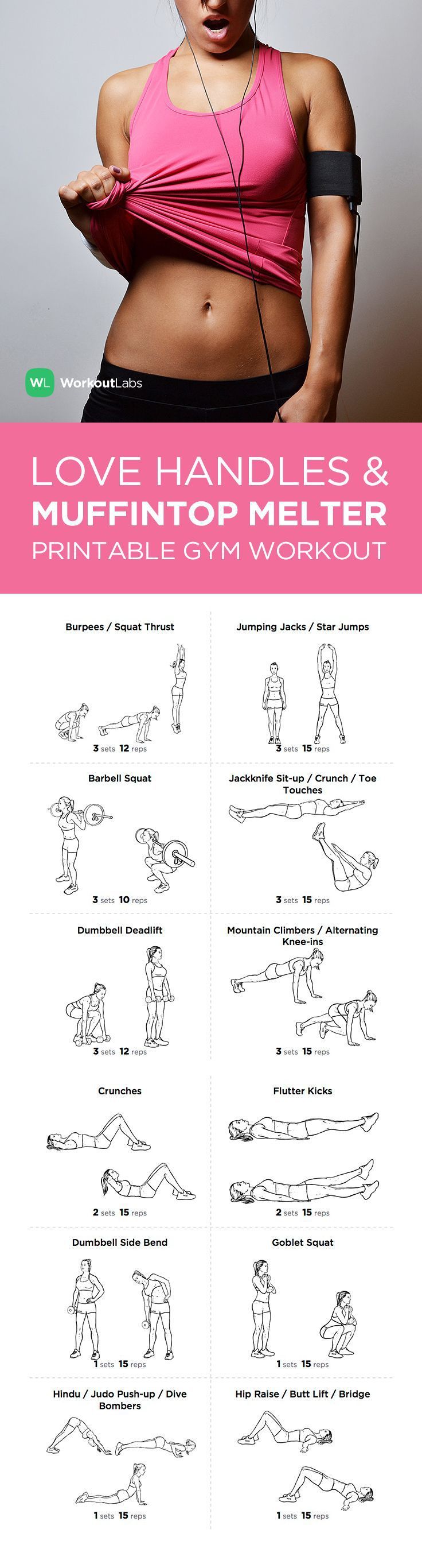 printable workouts routines