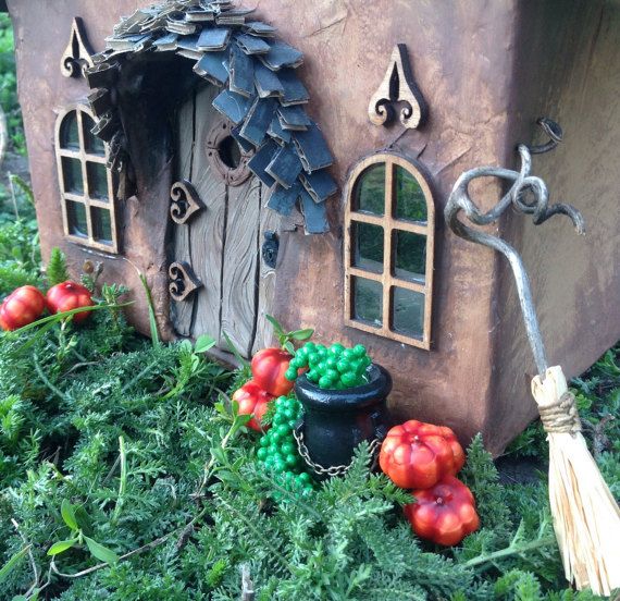 miniature witchs cauldron hallowwen decoration by beneaththeferns halloween - Miniature Halloween Decorations miniature witchs cauldron hallowwen decoration by beneaththeferns halloween - Miniature Halloween Decorations